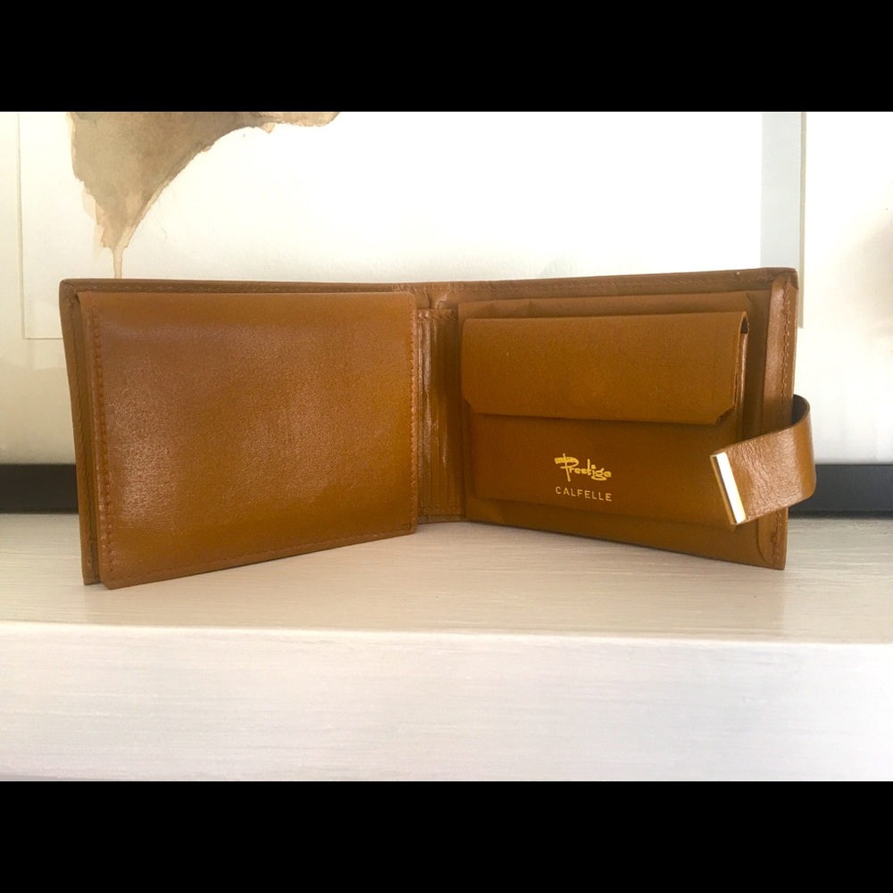 Vintage leather wallet